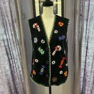 Vintage Hasting & Smith Holiday Candy Vest